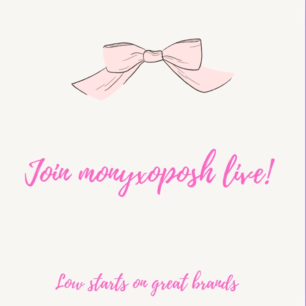 monyxoposh live show notification! Like this listing 💗🎀